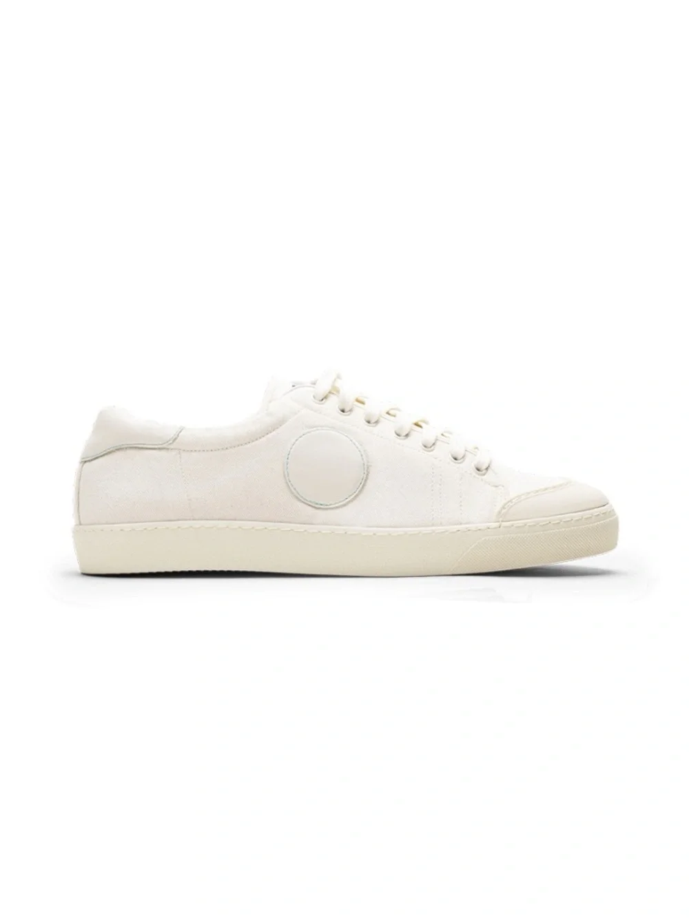 Blu Scarpa Le Crema Canvas Tennis Sneakers